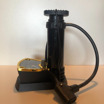 #ad #ad Bike Pump With Pressure Gauge Durable Mini Balloon Foot 160 PSI Portable Light $14.97