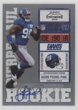 2010 Playoff Contenders Jason Pierre-Paul #144 Auto 09gu