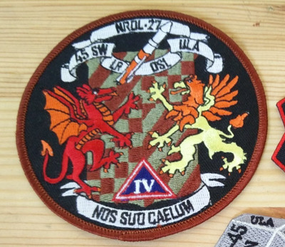 USSF USAF 45SW NRO Delta IV Medium NROL-27 CCAFS Satellite Launch Patch