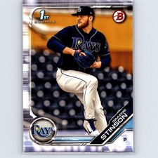 2019 Bowman Draft - Graeme Stinson #BD-116 - Tampa Bay Rays