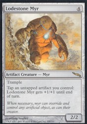 Lodestone Myr #200/306 Mirrodin Rare Artifact Creature