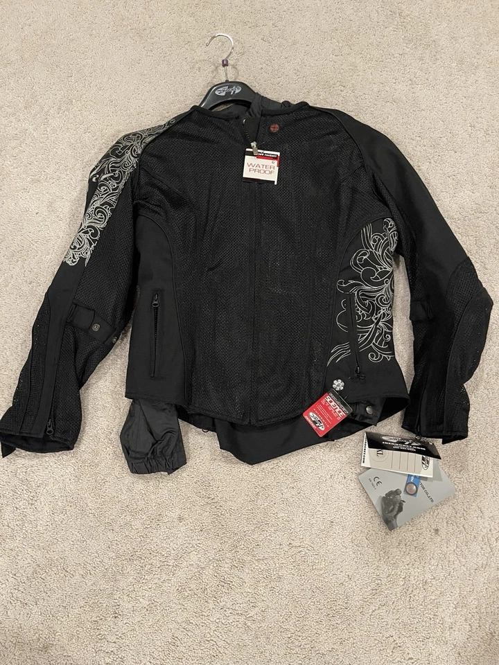 Chaqueta textil Joe Rocket Cleo Elite para mujer talla X-grande armadura completa forros completos Foto 3 de 4