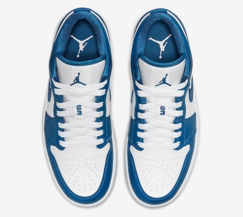 Zapatillas deportivas DC0774-114 Nike Air Jordan 1 Low para mujer azules - Imagen 2 de 6