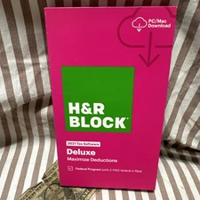 2021 H&R Block Tax Software Deluxe - Windows Mac OS turbotax NO STATE 2021 USA