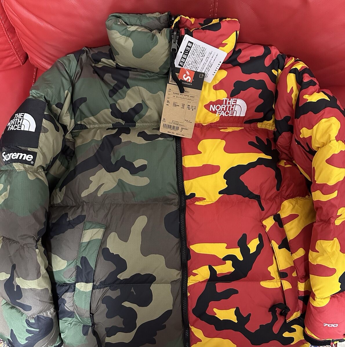 Supreme x The North Face Split Nuptse Jacket Supreme x The North Face Split Nuptse Jacket