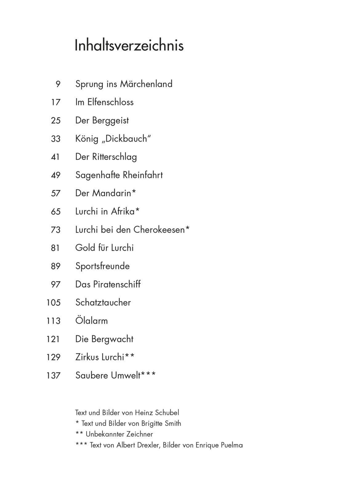 Thumbnail - Lurchis Abenteuer 3: Das Lustige Salamanderbuch Heinz Schubel