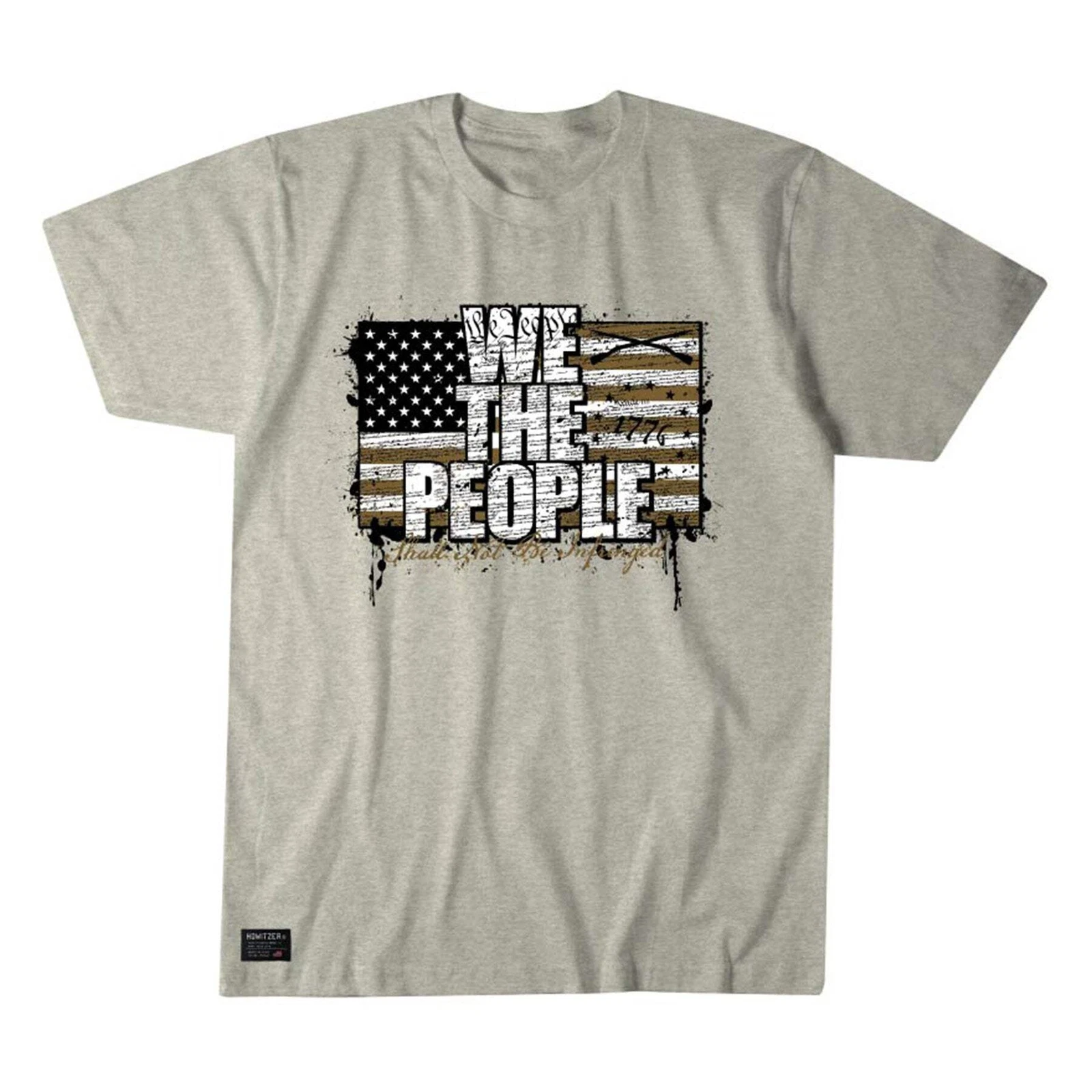 Howitzer Men's T-shirt Not Infringed Military Grunt MFG