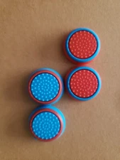 2 Pairs Of Candy Ringed Precision Controller Grips Bundle #1