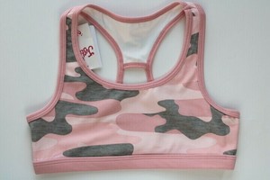 girls camo sports bra