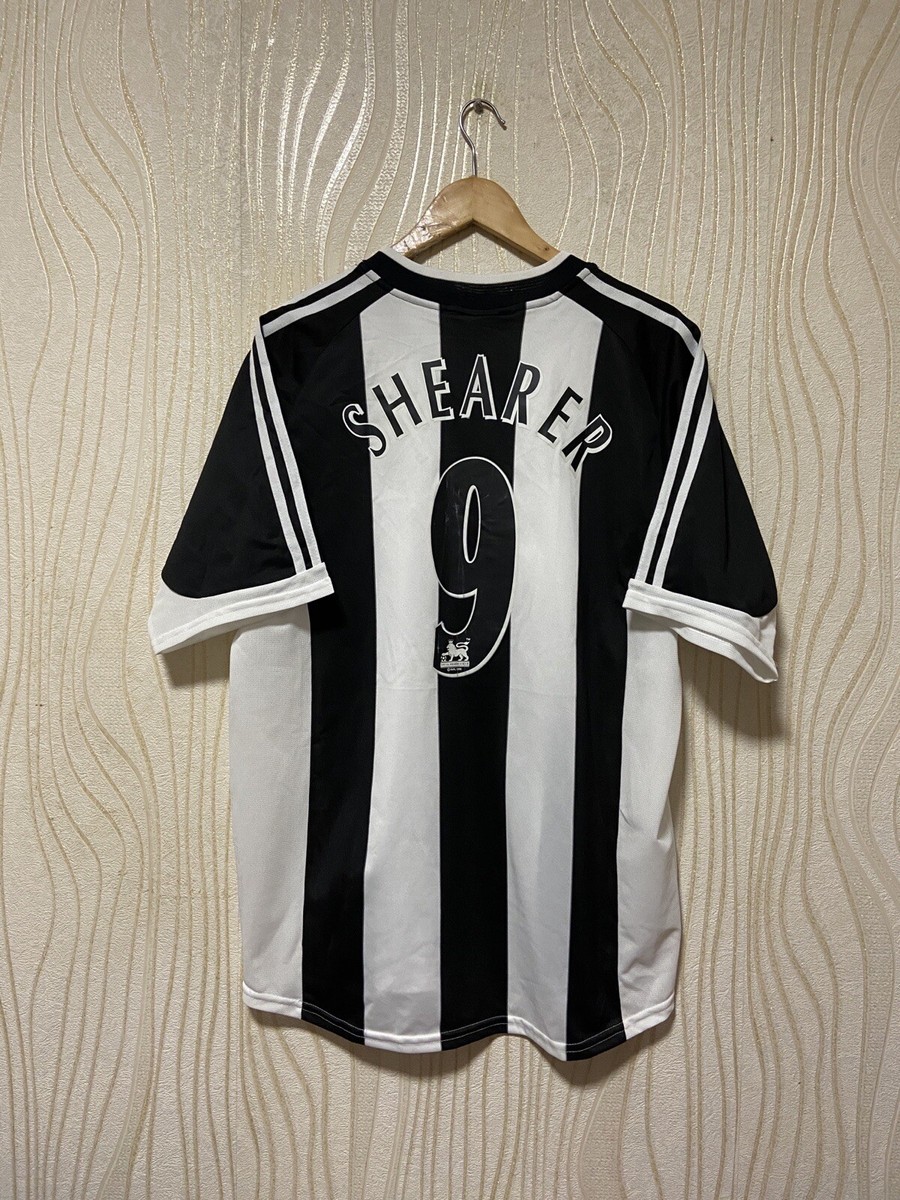 Newcastle United SHEARER 9番シャツ SHEARER 9 Newcastle United Shirt - Large - 1996/1997