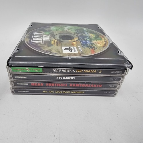 Sony PlayStation 1 PS1 Console w/ 5 Games Controllers Memory Card Bundle Tested - Picture 9 of 24