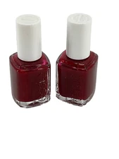 2 PACK Essie Discontinued 408 Up's UPS Red Nail Polish Lacquer .46 fl oz NEW