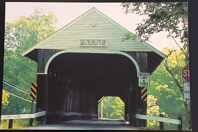 Blair Bridge Campton New Hampshire Vintage Large Postcard