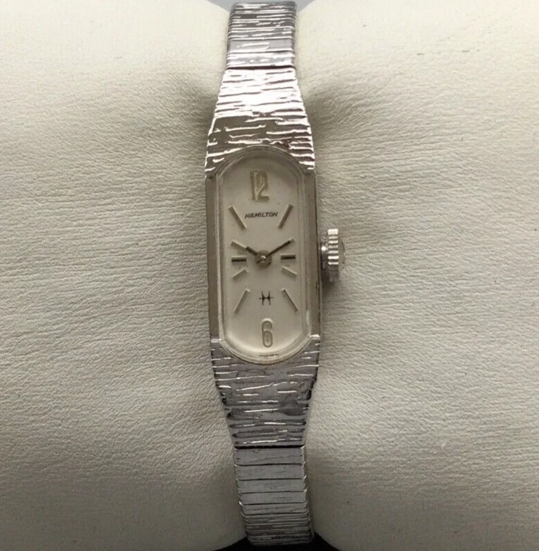 White gold online plated watch