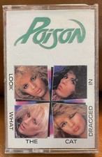 Poison: Look What The Cat Dragged In Cassette Tape, 1986