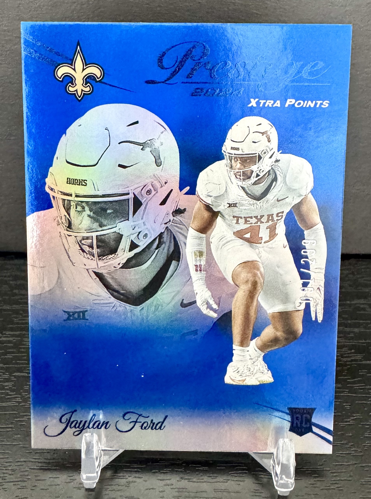 2024 Panini Prestige #367 Jaylan Ford Blue Premium Xtra Points #/299