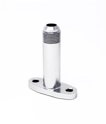 Torque Solution Extended Port Matched Oil Drain Flange: -10AN for T3/T4 PTE / Tu