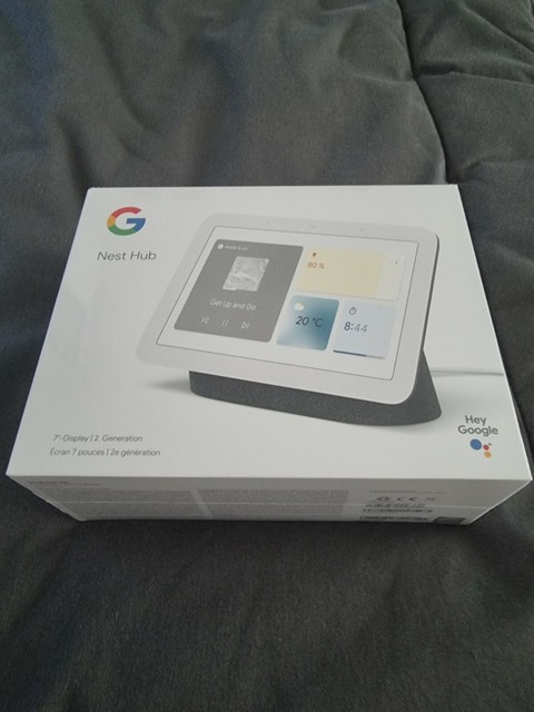 Google Nest Hub 2 Gen Carbón