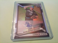 2022 Elite Extra Edition Baseball Rookie Prospect Auto CONNOR STAINE 💥 Rockies