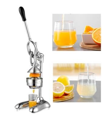 Stainless Manual Citrus Orange Juicer  Press Squeezer Premium Heavy Duty Squeeze