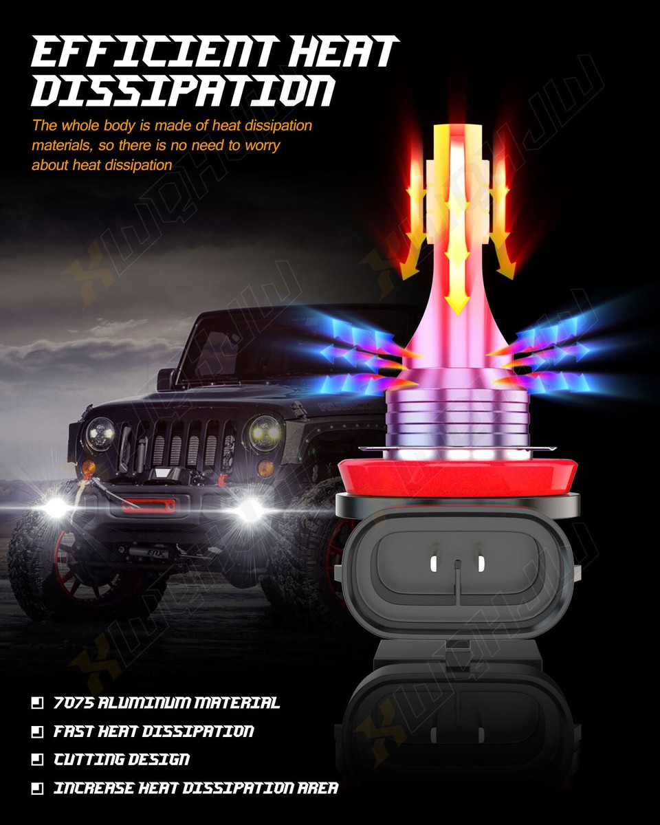 For Suzuki SX4 2007-2013 4X 9007 H11 LED Headlight Hi/Low Fog Light For Suzuki SX4 2007-2013 4X 9007 H11 LED Headlight Hi/Low Fog Light