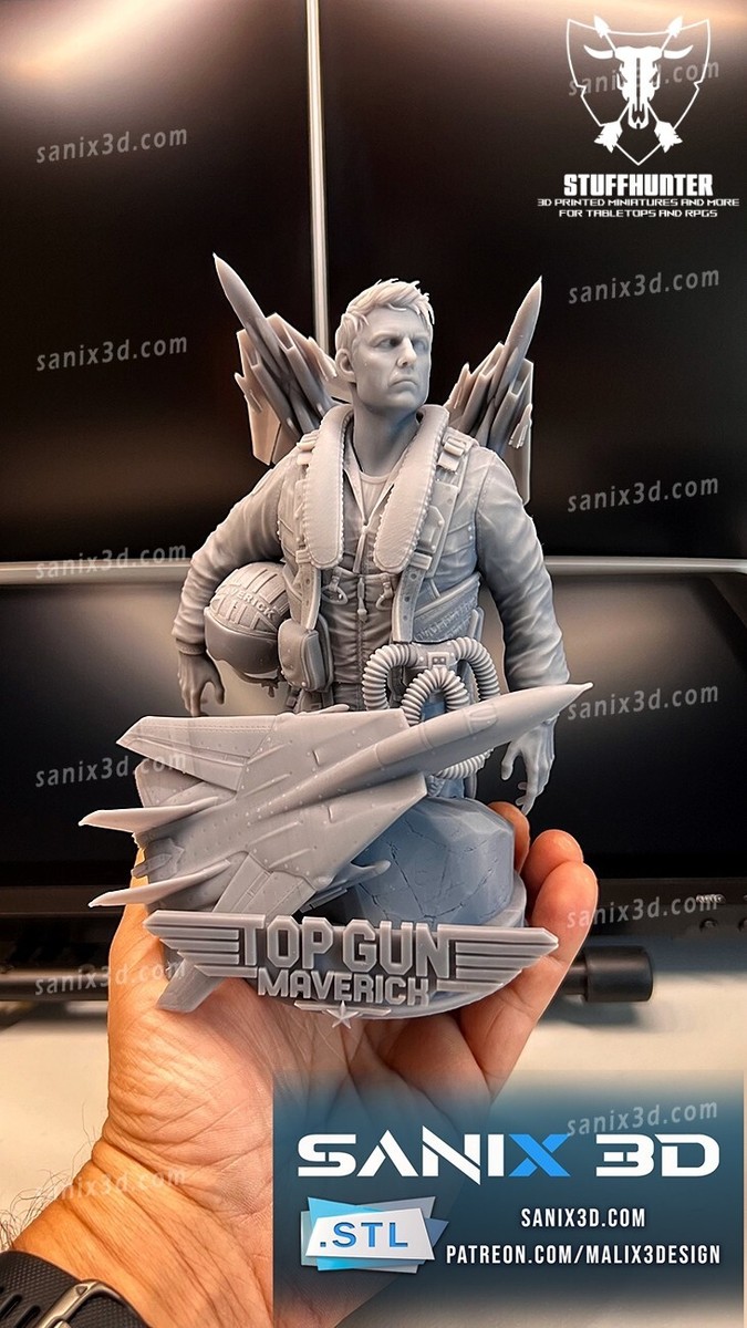 Top Gun (Fan Art) - Maverick Tom Cruise Statue Collector