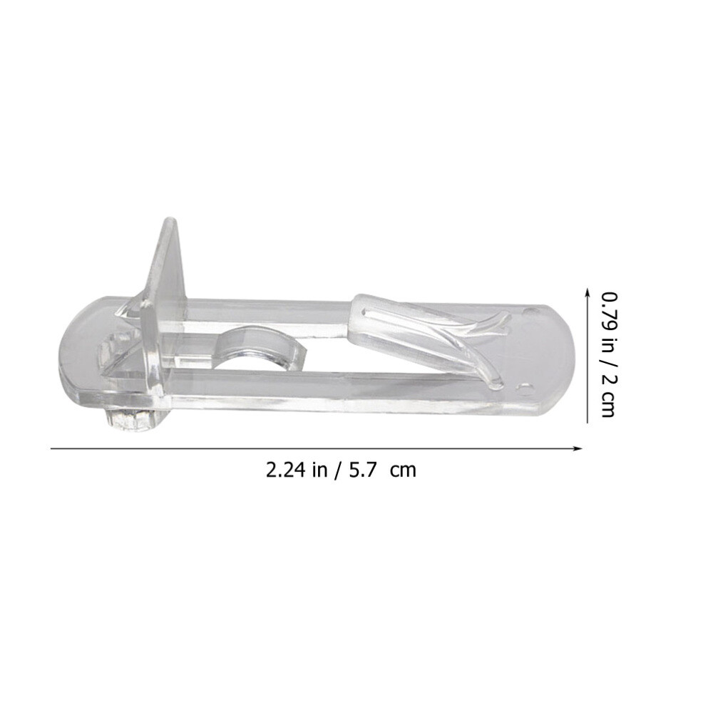 30PCS 18MM Locking Cabinet Shelf Pins for Kitchen Storage Support-image