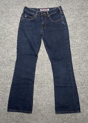 Vtg Silver Jeans Womens Mid-Rise Bootcut Jeans Size 28/30 Dark Wash  Denim