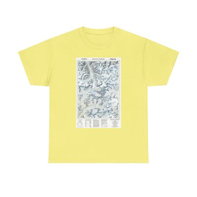 Mount Everest (1988) (Map) T-Shirt