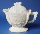 VTG Cottage Core Westmoreland Cherries & Fruit Milk Glass Creamer USA