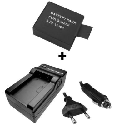 AKKU + LADEGERÄT für Qumox HD Action Sport Kamera DX288812  DX288813 Cam DVR DV