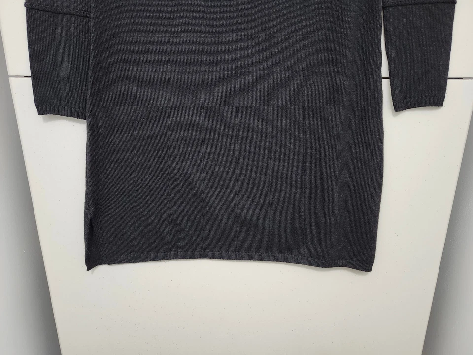 Vestido para mujer Carve Designs S suéter mezcla de lana manga larga simulado embudo pesado Foto 2 de 4