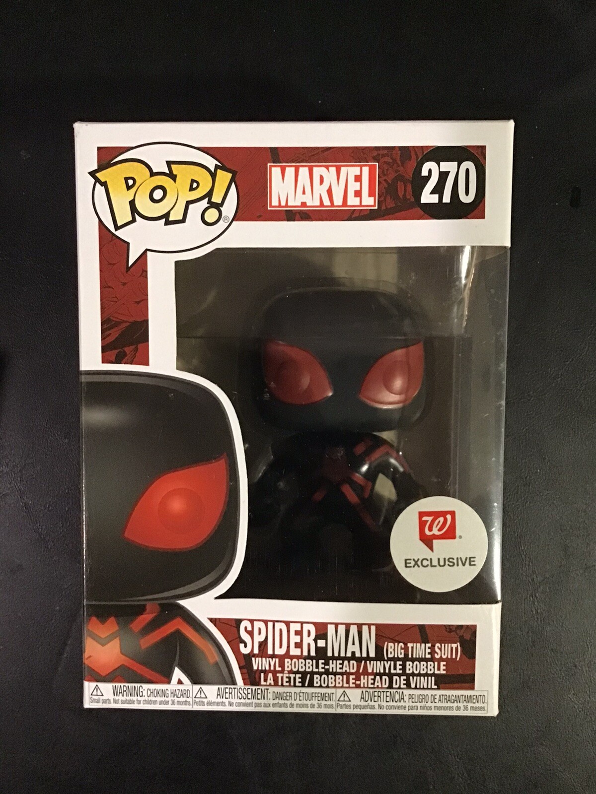 Funko Pop! Vinyl: Marvel - Spider-Man (Big Time Suit) - #270 - Walgreens