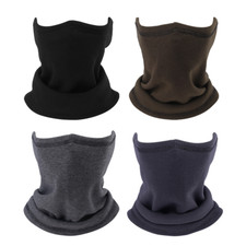 Winter Fleece Headband Neck Gaiter Warm Half Face Cover Scarf for Cold Weather