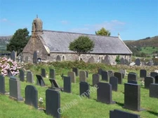 Photo 6x4 View north-eastwards towards Eglwys Mihangel Sant, Treflys Morf c2009