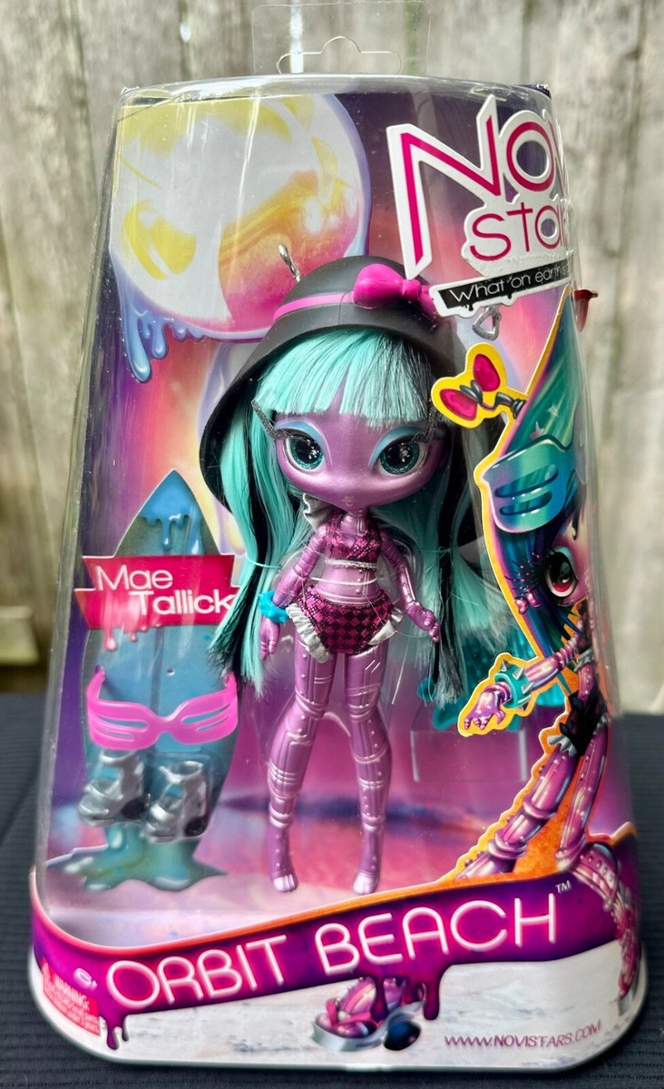 Rare Novi Stars Doll Mae Tallick Orbit Beach MGA New In Box HTF