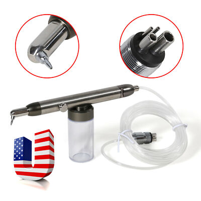 Dental Alumina Air Abrasion Polisher Microetcher Sandblasting Gun W/ Cooling ty