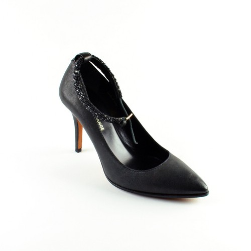 Hugo Boss Orange Leather Black Pointed 