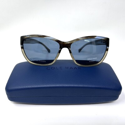 COLE HAAN Sunglasses CH 614 Teal Horn Fade Frames 58 [] 14 135 COLE HAAN Sunglasses CH 614 Teal Horn Fade Frames 58 [] 14  main image 3