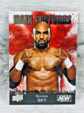 2021 UPPER DECK AEW FIRST EDITION #MF-27 SCORPIO SKY (MAIN FEATURES) INSERT CARD