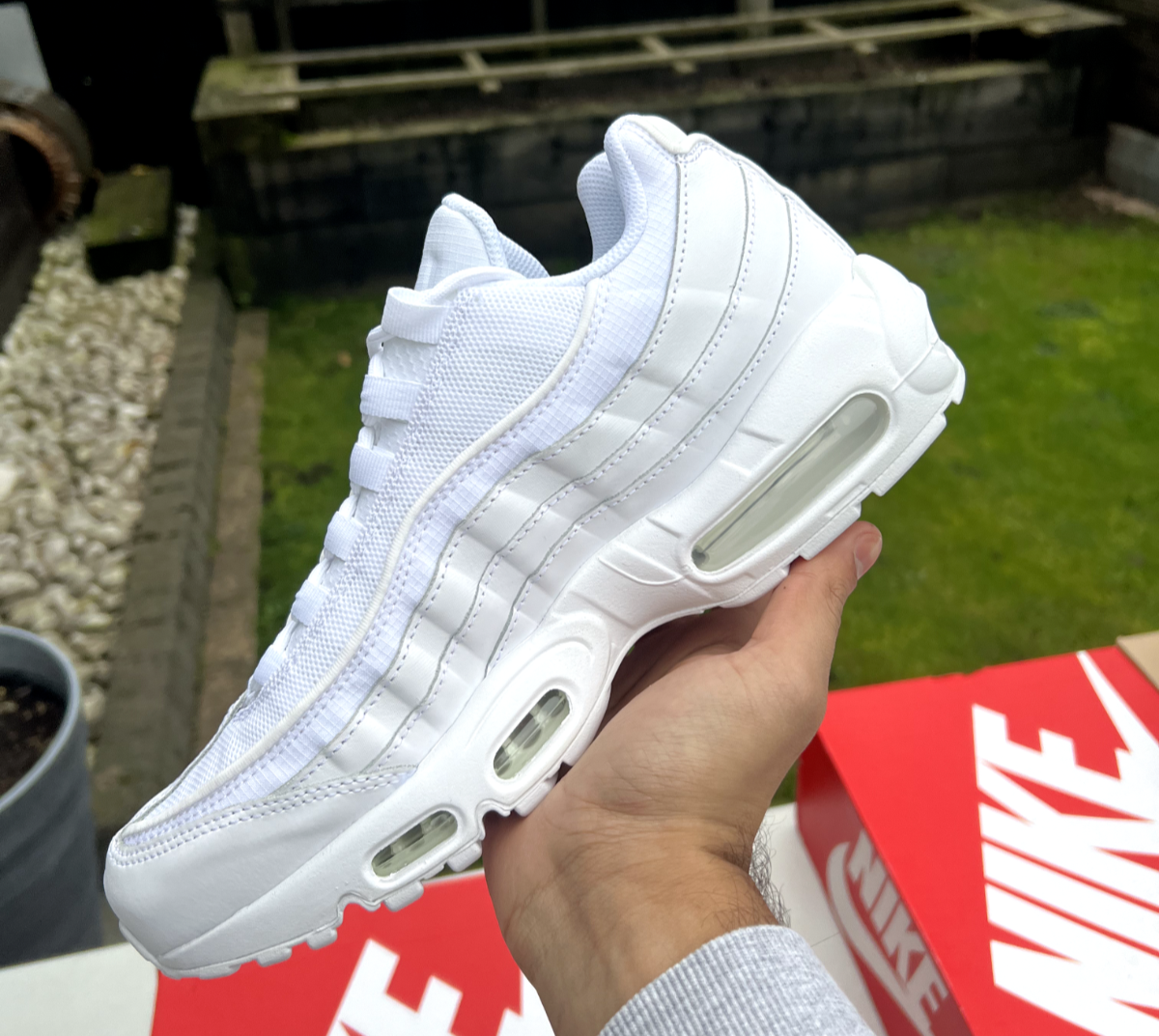 Air Max 95 White Png Nike Air Max 95 Essential White CT1268-100