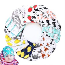 Kids Toddler Hat Beanie Hats Cap Boys Girls Soft Pattern Colours  1-4Y