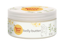 Burt's Bees Mama Belly Butter, Stretch Mark Cream for Pregnancy Massages Body 