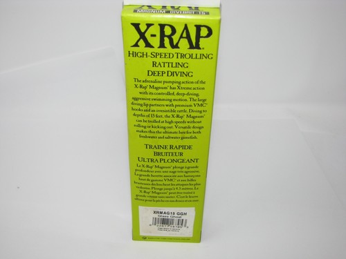 Rapala XRMAG15GGH X-Rap Magnum 15 Trolling Deep Diver, 4 3/4", 1 1/8 oz - Picture 3 of 3