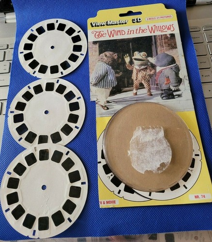 Rare The Wind in the Willows classic children's tale view-master Reels Pack Set - Picture 2 of 2