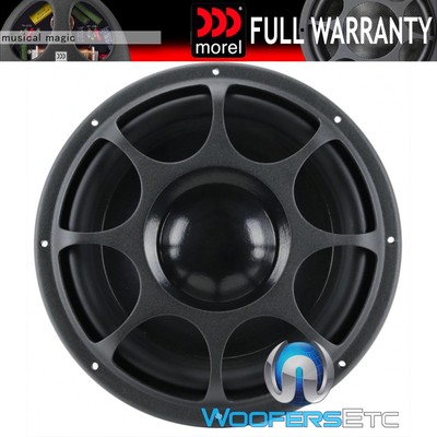 MOREL SUPREMO SW9 8.75 200W RMS CARBON FIBER CAR MIDRANGE WOOFER SPEAKER NEW