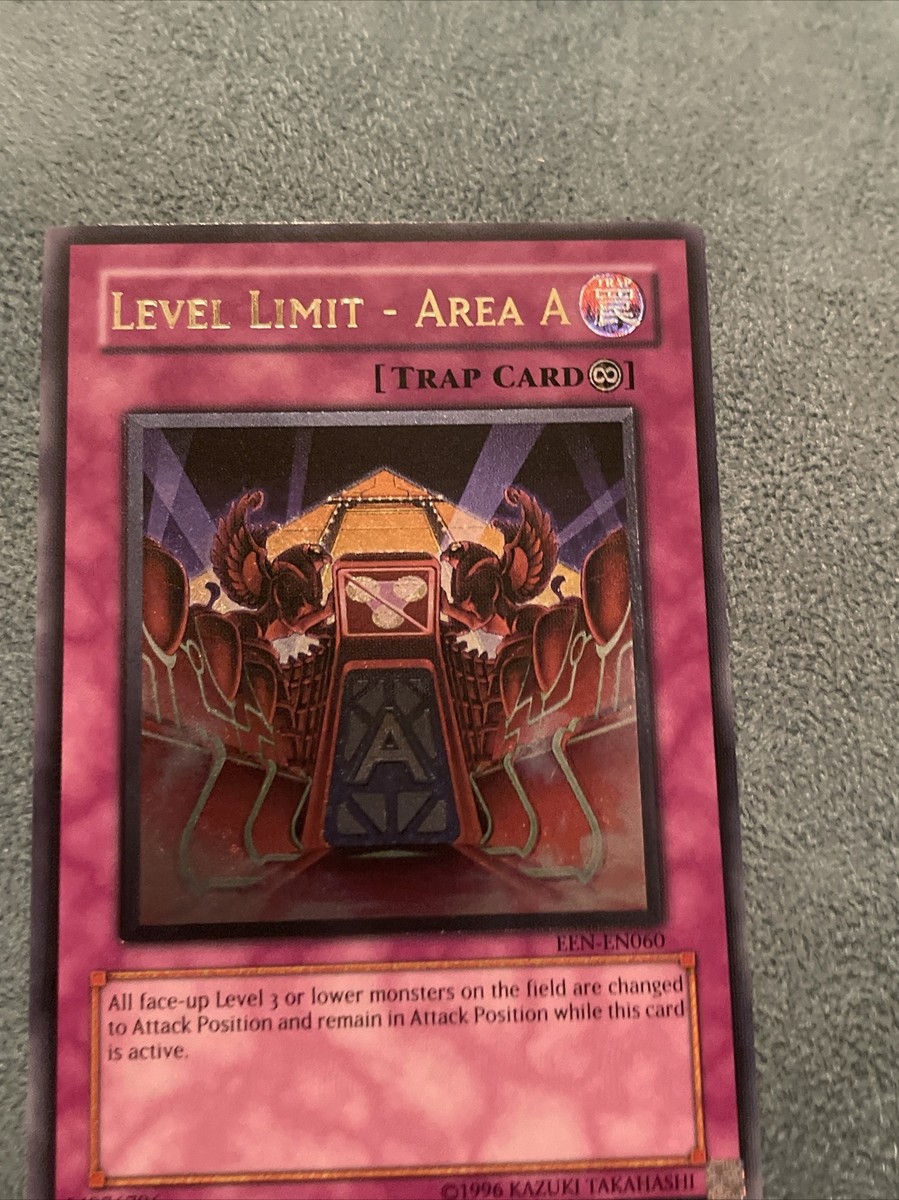 yugioh card limit Yu-Gi-Oh! Card Level Limit- Area A EEN-EN060