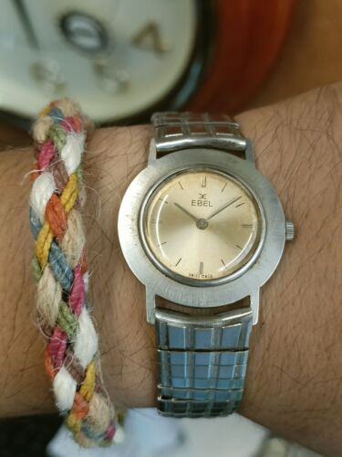 AUTHENTIC EBEL SWISS MANUAL WINDING UNISEX ADULT 785 SLIM ORIGINAL VINTAGE WATCH - Picture 9 of 12