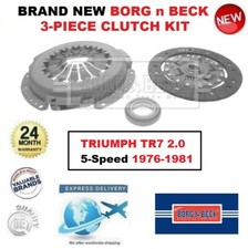 Brand New BORG n BECK 3-PIECE CLUTCH KIT for TRIUMPH TR 7 2.0 5-Speed 1976-1981