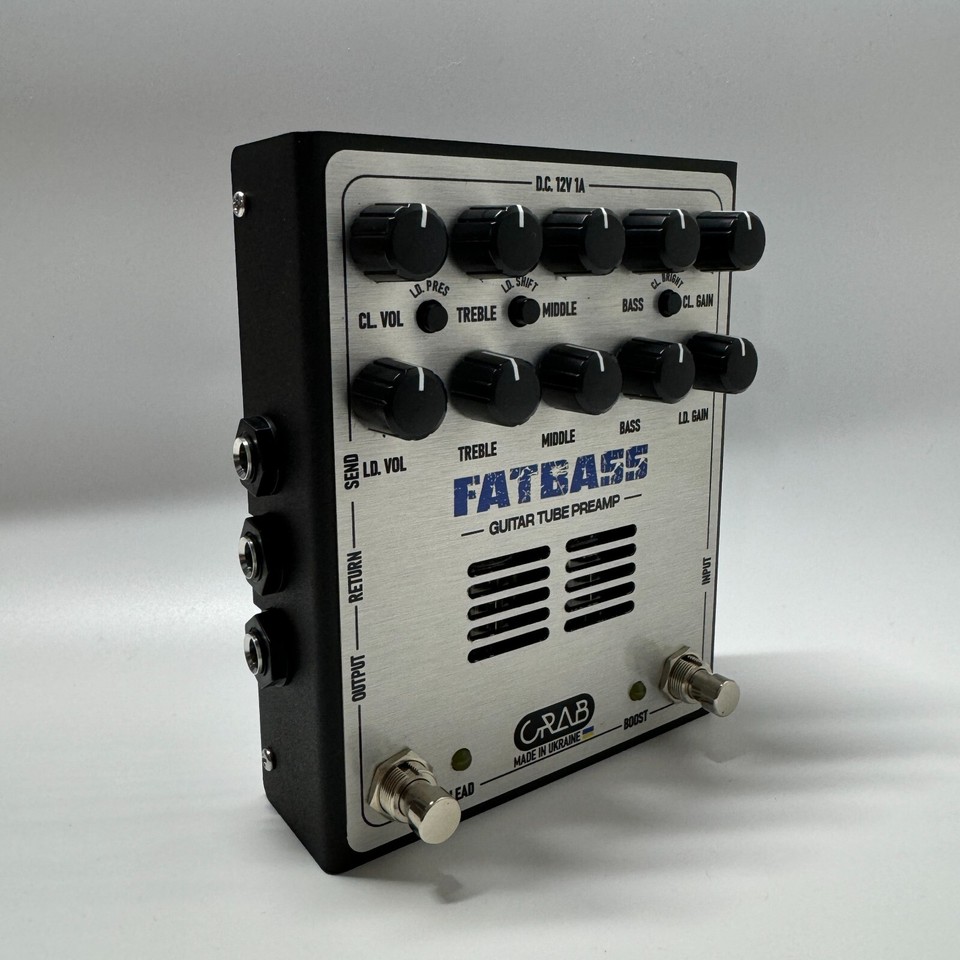 BASS Tube Preamp FATBASS Great Sounding Pedal eBay